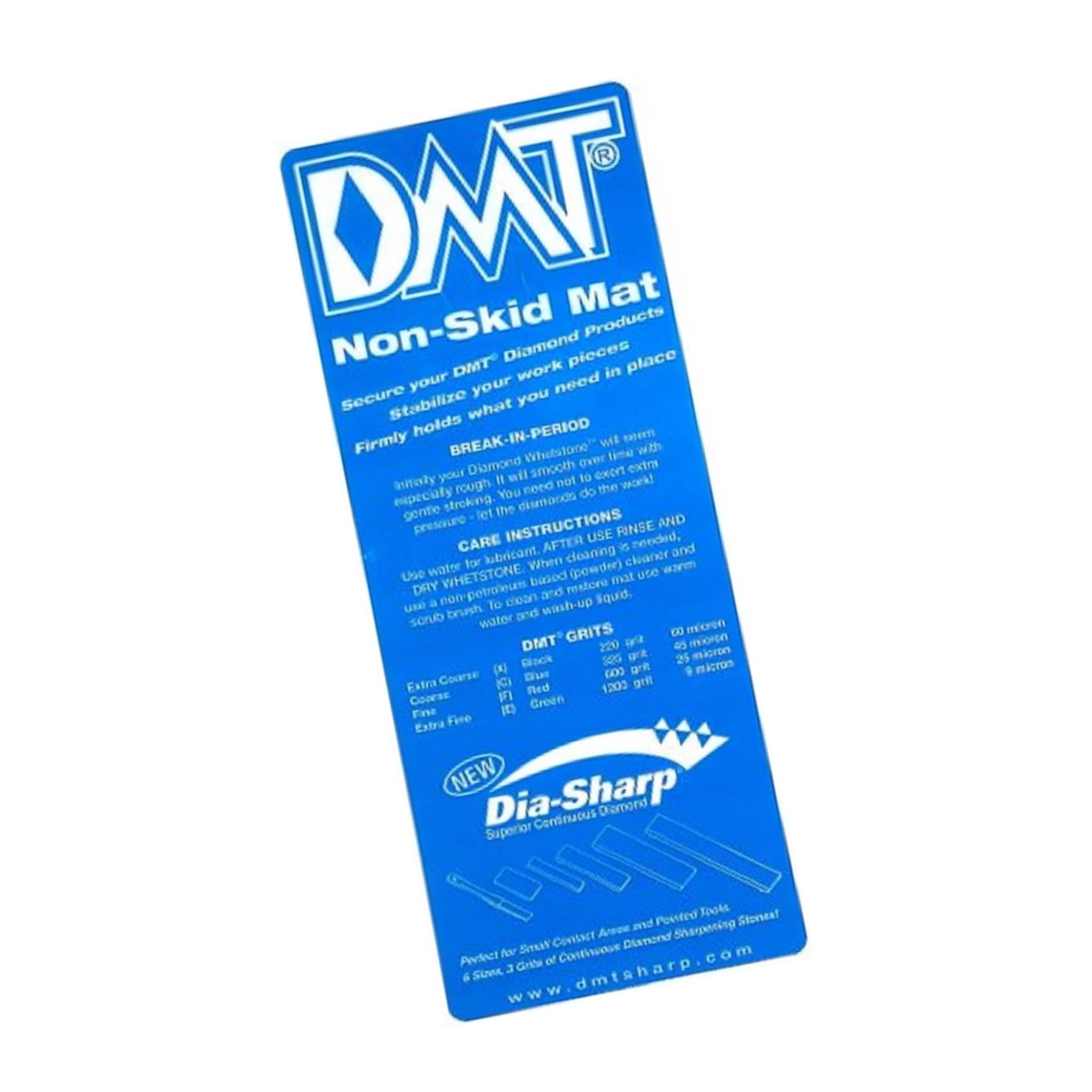 DMT SR009 10 x 4-Inch Non-Skid Mat - Blue - Clear