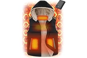 MNZZ Graphene Heated Vest for Women 7.4V Fast Charge Large Capacity Battery