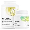 THORNE Muscle Support Bundle - Whey Protein Isolate Vanilla & Creatine - NSF Certified - 30 to 90 Servings