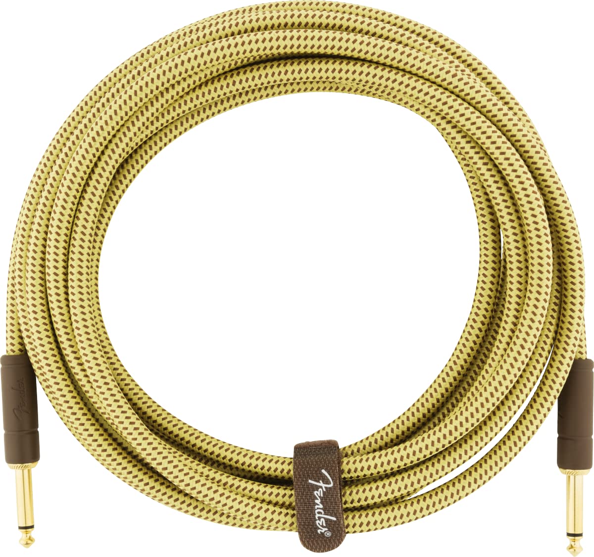 Fender Deluxe Series Instrument Cable - 15 ft – STR/STR – Tweed