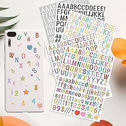 4680 Letter Stickers 30 Sheets Alphabet Stickers