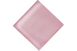 Pocket Squares for Men, Satin Suit Pocket Square, Men's Silk-Like Pocket Square for Wedding, Groomsmen & Formal Wear
