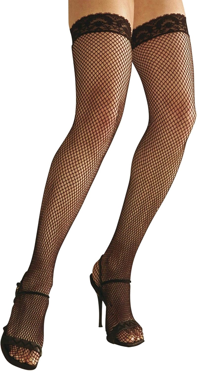 WIDMANN&nbsp;?&nbsp;Fishnet stockings for adults, black, one size, vd-wdm4747&nbsp;a
