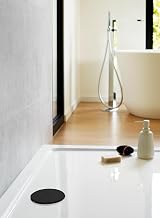 Wirquin Slim+ Shower Waste Dome ABS Black 118mm Cover view 3