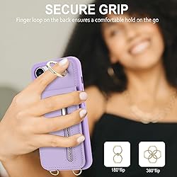 Jcxtrombulous Crossbody Wallet Case for iPhone 16E