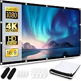 Osoeri 100 Inch Portable Projector Screen 16:9 HD 4K Double-Sided view 1