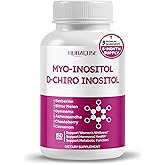 NURAFUSE High Potency Myo-Inositol & D-Chiro Inositol with Chasteberry, Cinnamon, Bitter Melon & Gymnema – Supports Optimal Hormone Balance, Healthy Metabolism*