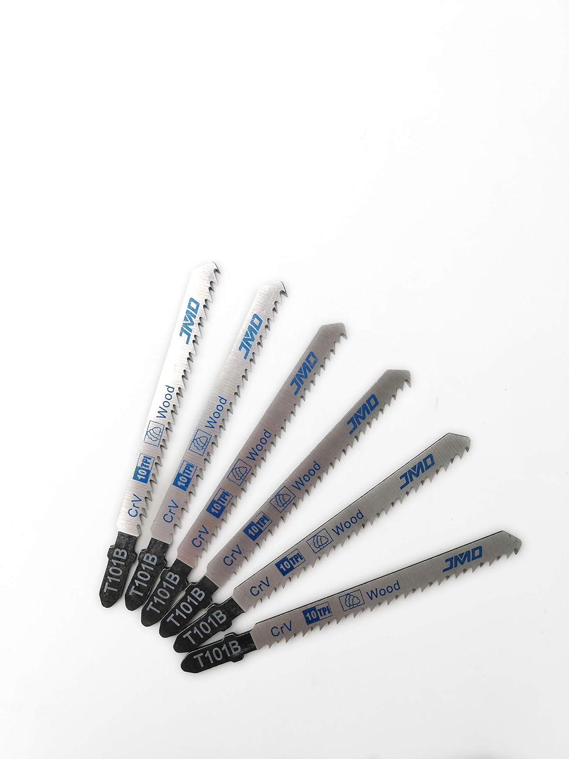JMD 30-Piece T101B T144D T111C T118A Jigsaw Blade Set Metal Wood Jig Saw Blades for Cutting Metal Wood Compatible with Bosch Dewalt Milwaukee etc - Image 3