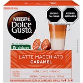 Nescafe Dolce Gusto Coffee Capsules, Caramel Latte Macchiato 48 Single Serve Pods, (Makes 24 Specialty Cups) 48 Count