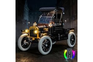 BRICKSHINING LED Lighting Compatible with LEGO 11376 Ford Model T - JUST Lights,Light Kit Compatible with LEGO 11376,NOT Incl