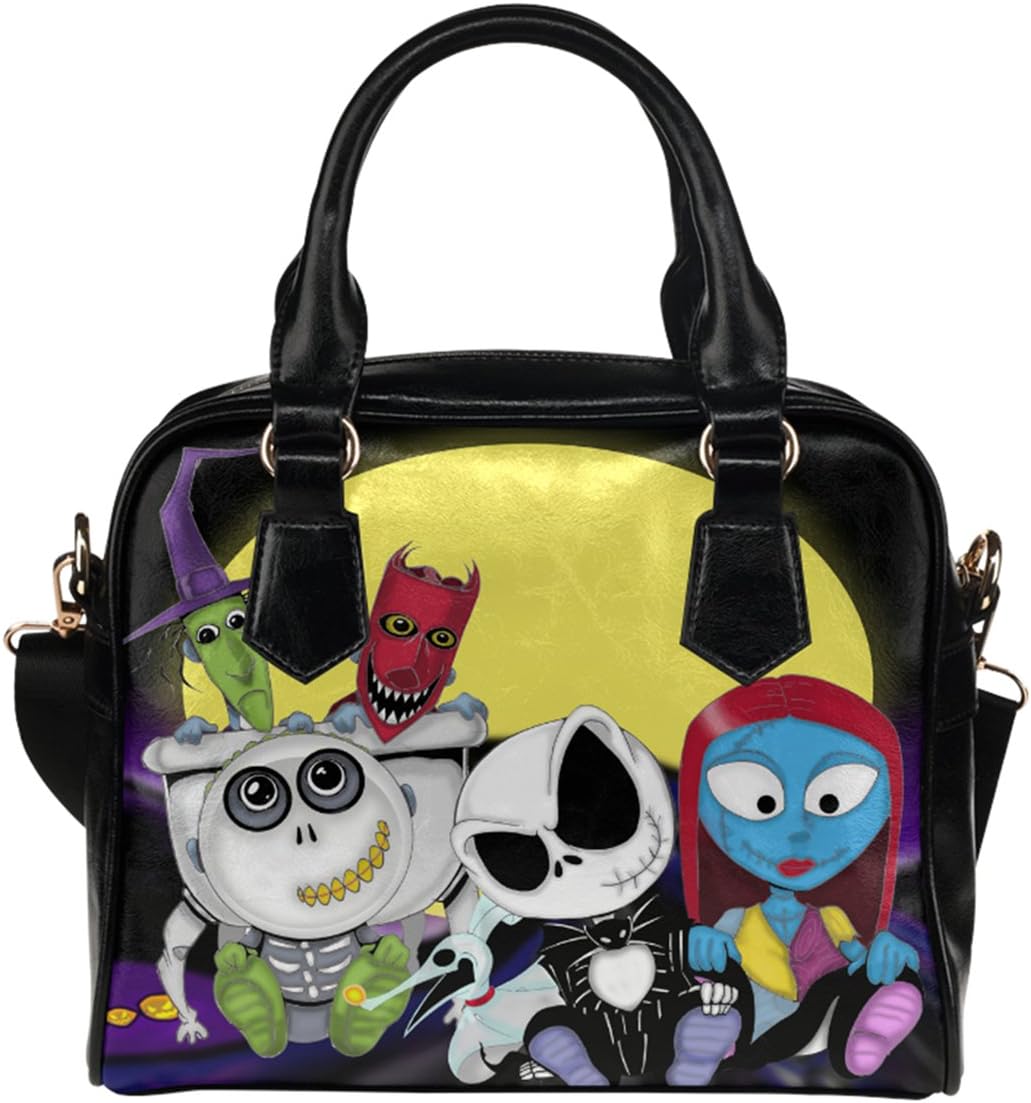 Psylocke Baby Nightmare Before Christmas Print Crossbody Bags for Women