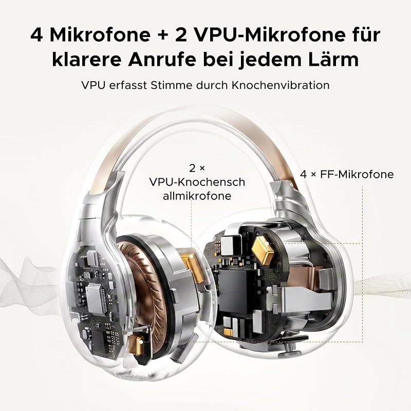 ClipBuds Pro 2 Open-Ear Bluetooth Kopfhörer mit KI-Übersetzung