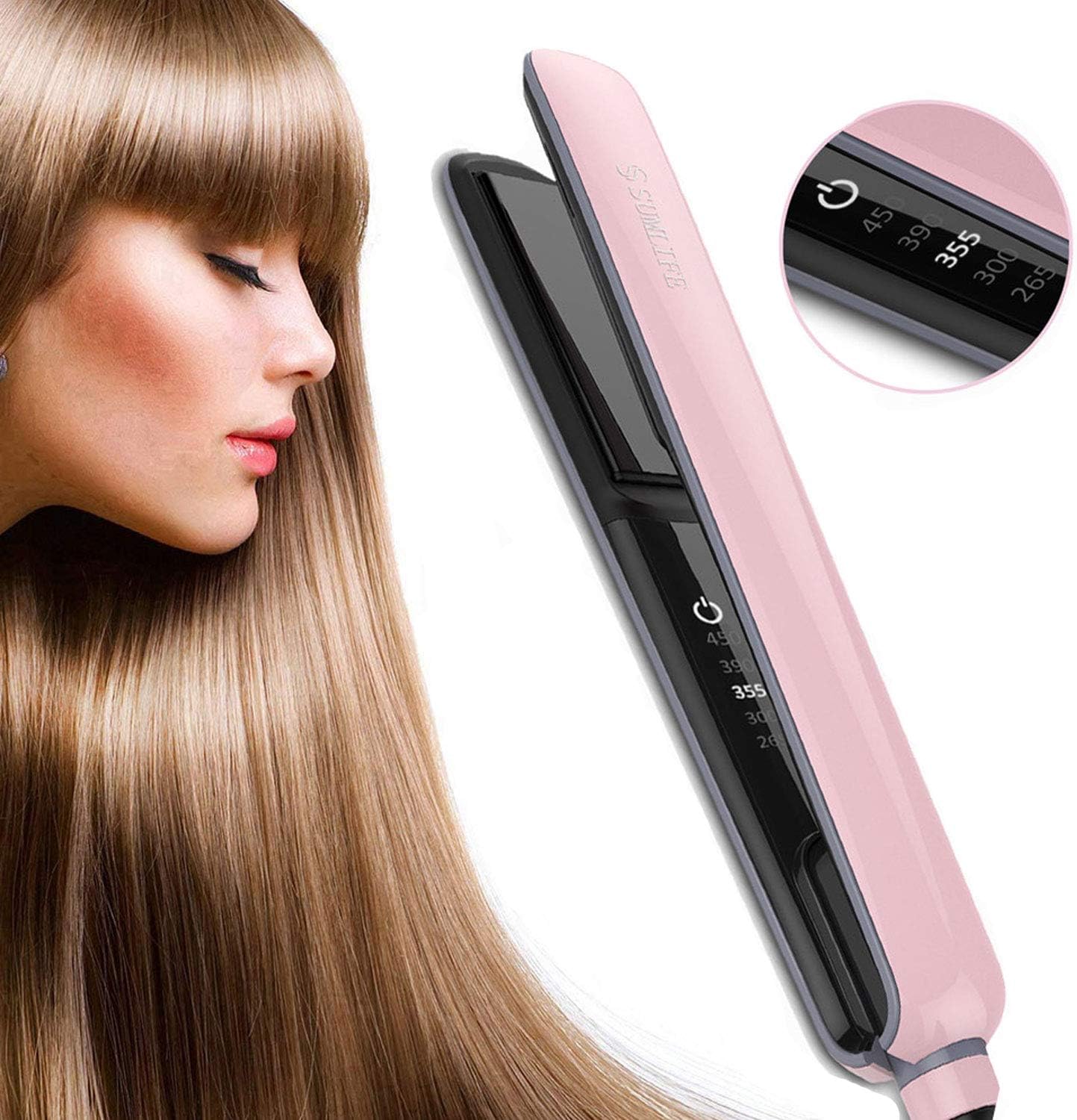 one touch flat iron
