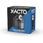 X-ACTO Teacher Pro Electric Pencil Sharpener, Heavy Duty, Black, 1 Count - School, Classroom Essentials