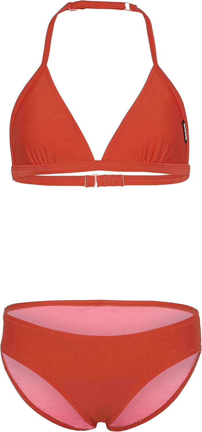 Niñas En Bikinis Cortos Parte Trasera