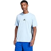 Adidas Mens Essentials Single Jersey 3-Stripes T-Shirt