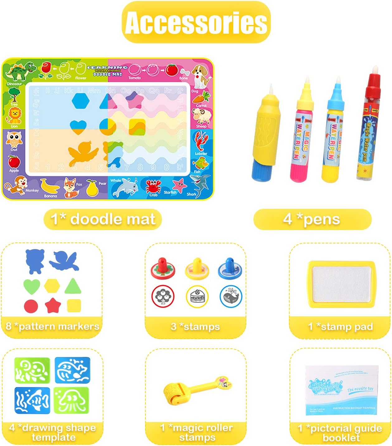 large size aquadoodle mat