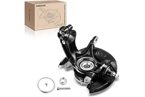 A-Premium Front Right Steering Knuckle & Wheel Bearing Hub Assembly Compatible with Honda Accord 2013 2014 2015 2016 2017, 3.5L, Passenger Side