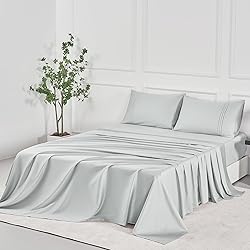 JELLYMONI 400 Thread Count 100% Cotton Sheet