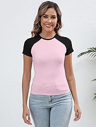 Abardsion Trendy Baby Tees for Women Y2K Shirts