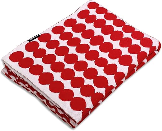 Amazon マリメッコ Marimekko ラシィマット ブランケット 130 1cm ホワイト レッド Rasymatto 130 並行輸入品 ブランケット 毛布 オンライン通販