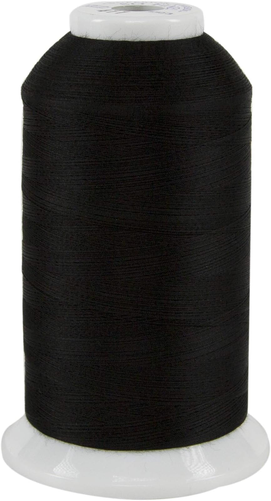 Superior Threads So Fine #50/3 Lint Free, Extra Smooth All Purpose Polyester Sewing Thread, Black