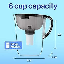 Brita Small 6 Cup Water Filter Pitcher, 1 BritaPlus