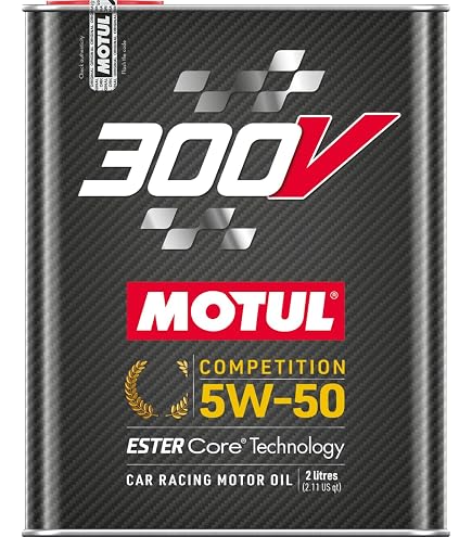 Amazon.com: Motul 300V Factory Line Road Racing 5W40 4T Synthetic