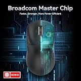 ATTACK SHARK X3 49g Ultra Light Gaming Mouse PixArt 3395 26000 DPI BT 2.4G view 7