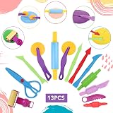 nuoshen 46 Pcs Clay Dough Tool Kit Plastic Modelling Tools Set view 5