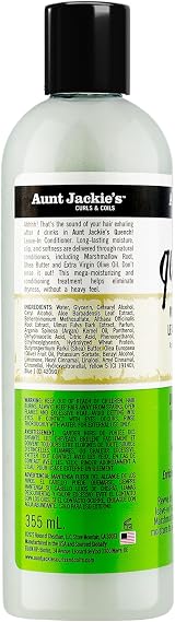 Aunt Jackie's Quench Moisture Intensive Leave In Conditioner 355 ml Hydration view 9