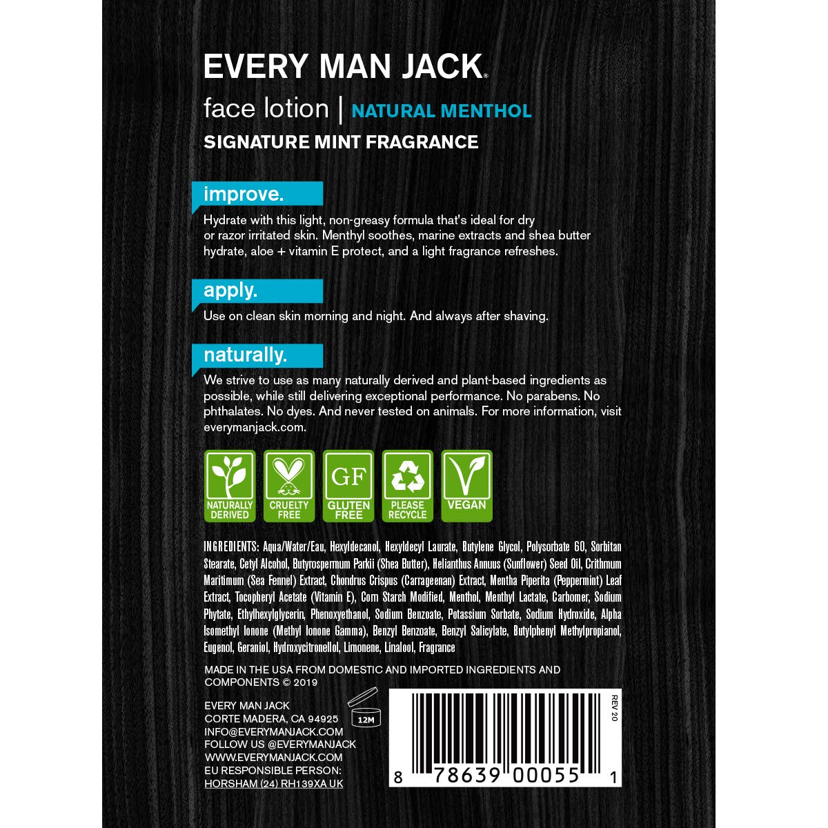 every man jack moisturizer