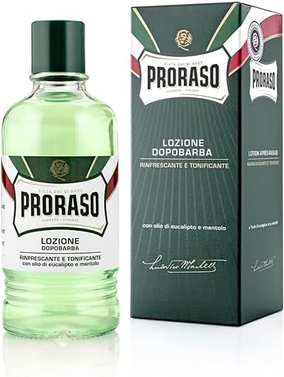 Proraso Professional Aftershave Lotion Refreshing 400ml Eucalyptus Menthol Italy