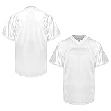 MESOSPERO Blank Football Jersey,Men's 90s Hip Hop