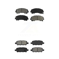 SIM Front Rear Semi-Metallic Brake Pads Kit