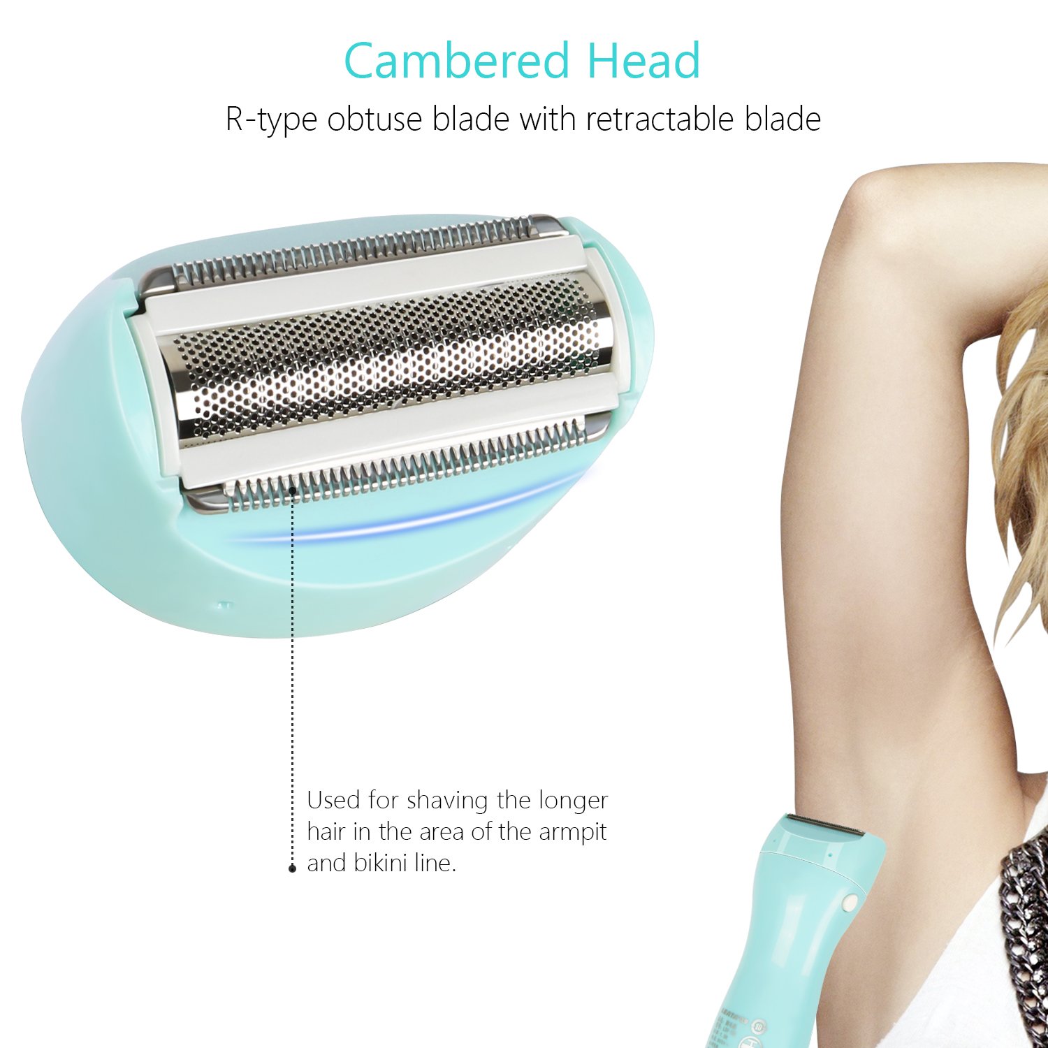 Mua Electric RAZOR for Women Bikini Trimmer SUPRENT Electric Shaver for