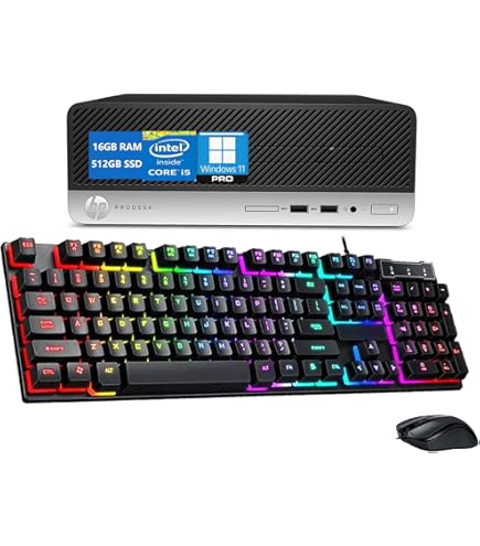 Windowsデスクトップ HP ProDesk 400 G6 SFF i5-9500 16GB 512GB Amazon.com: HP ProDesk 400 G6 SFF Business Desktop PC, Core