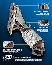 PHILTOP Front Catalytic Converter Compatible with