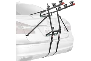 Allen Sports 103DN Deluxe 3-Bike Trunk Rack, Black