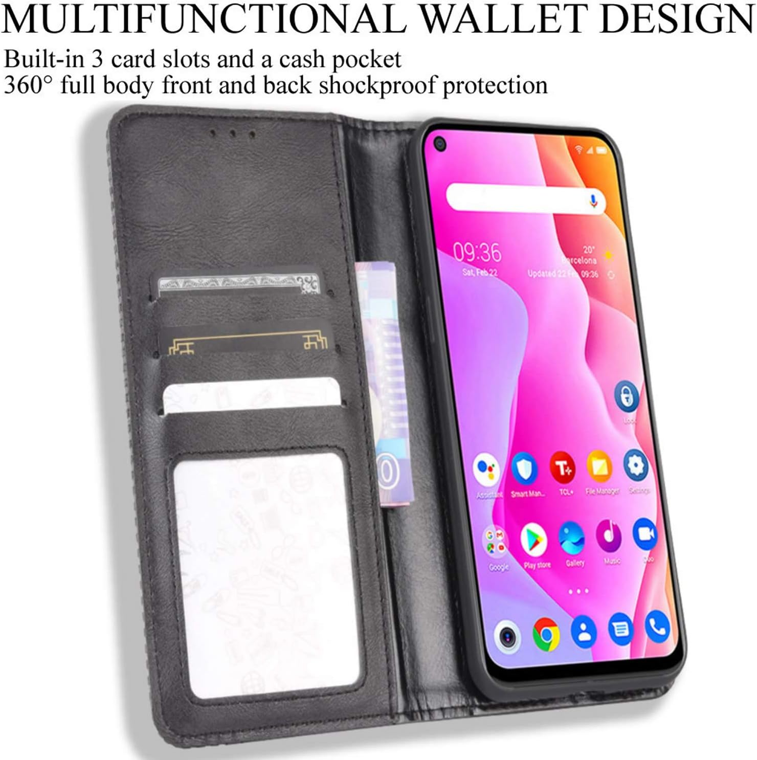HualuBro Case for TCL 10L / TCL 10 Lite Phone Case - Image 3