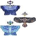 Creatoy Bird-Costume for Kids, Eagle-Wings Parrot Owl Hawk Dress Up Halloween Toddler Birthday Party Favors Toys Gifts
