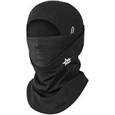 2THESTARS Balaclava Ski Mask Men Winter Windproof Thermal Cover | Double layer design with honeycomb mesh for easier breathing helmet ready fit for skiing cycling commuting and daily use
