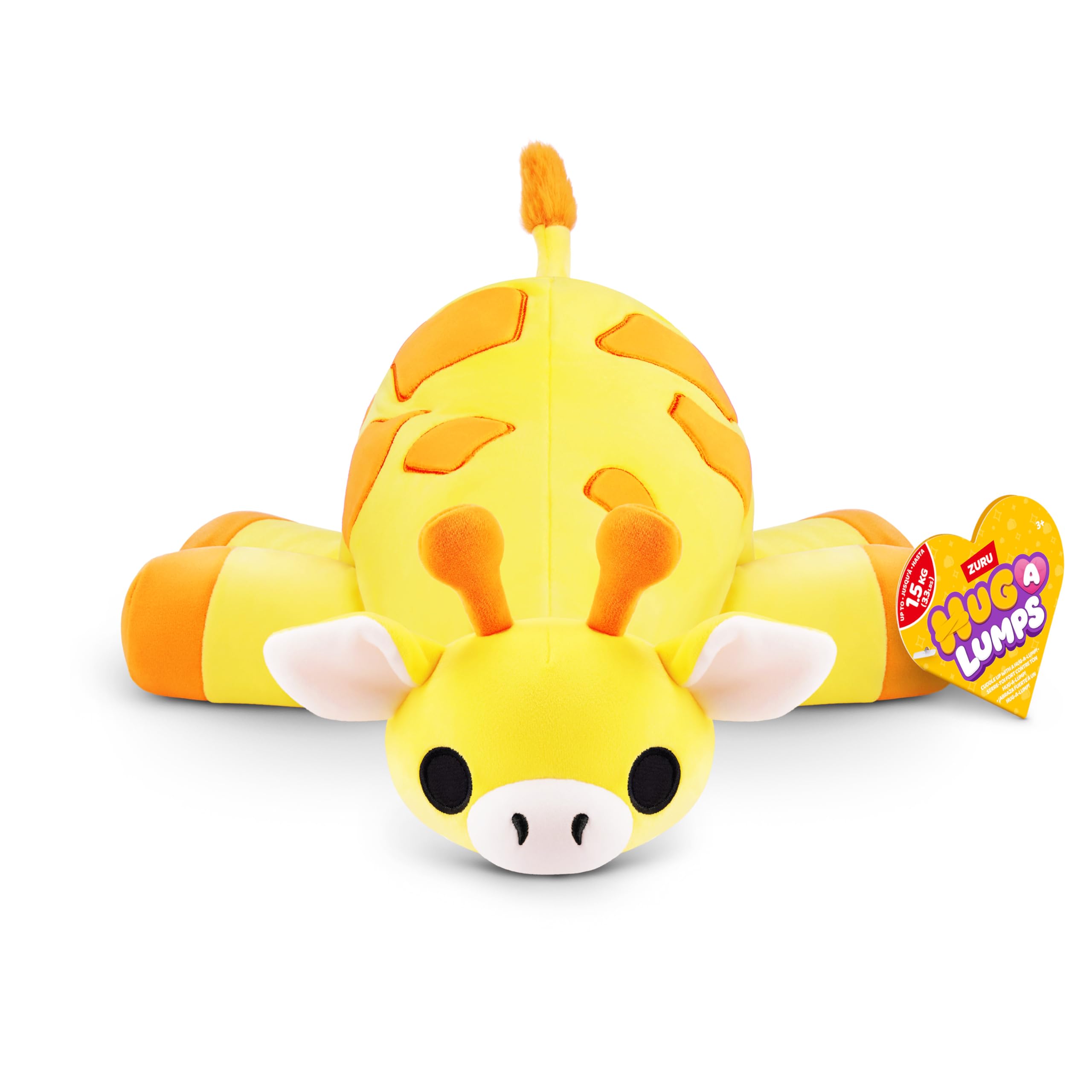 Hug-A-Lumps Giraffe (Medium) Gigi by ZURU, Cuddly Squishy Weighted Plush