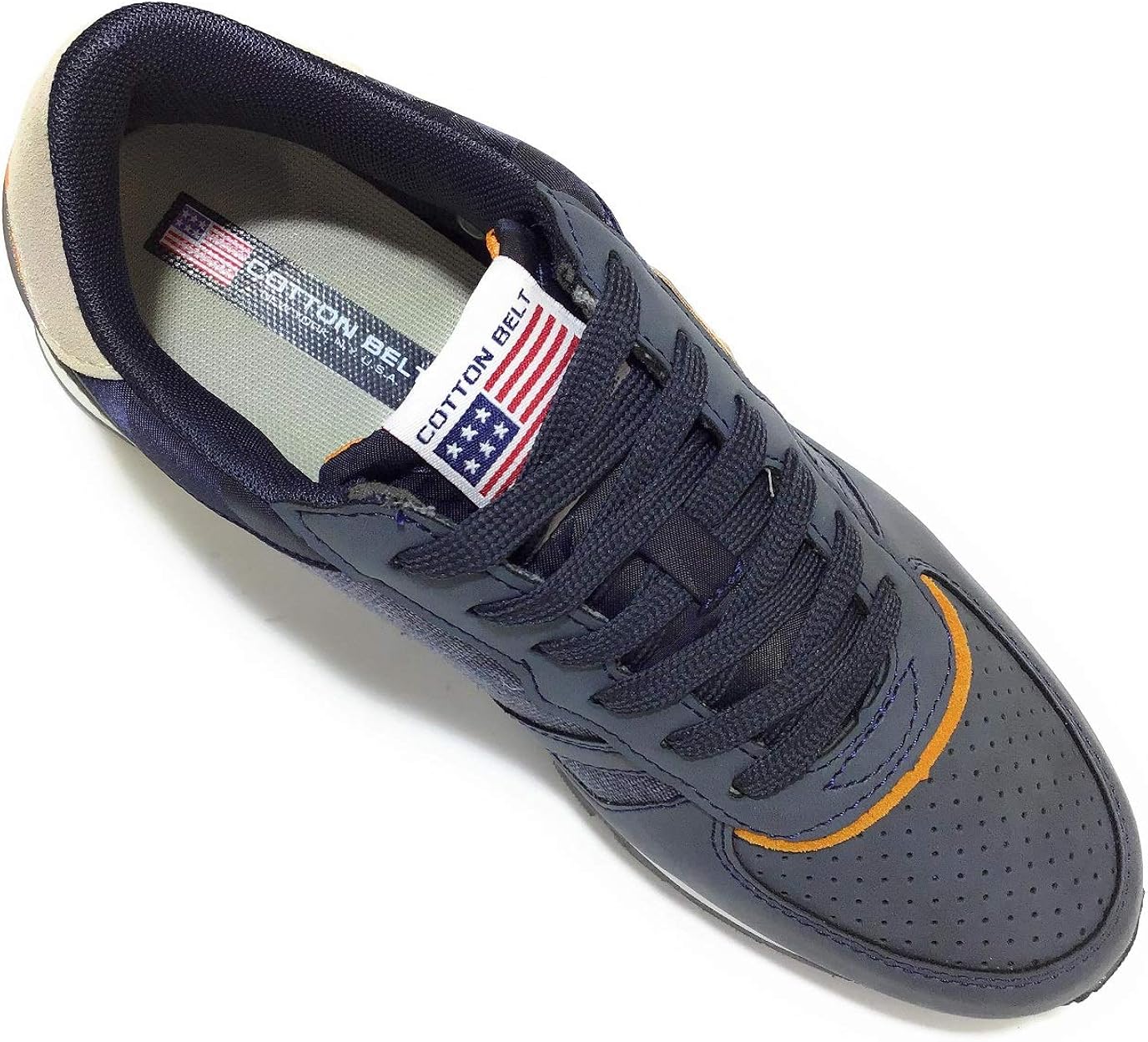 COTTON BELT New York TX34 Blu Navy Sneakers Uomo Man (41 EU) Amazon
