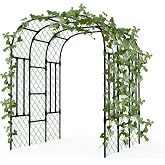 Trellis for Climbing Plants Outdoor - Grape Vine Trellis: 71 * 69 * 79 inch | Cucumber Trellis for Raised Bed, Garden Trellis for Climbing Plants, Cucumber, Vegetable, Tomato