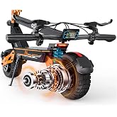 1200W Electric Scooter for Adults with 34 Miles | 48V15.6AH Battery &amp; 28 MPH Max Speed, All-Terrain Tires Folding Commuter E Scooter with Dual Suspension &amp; LCD Display,UL2272