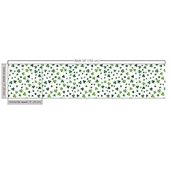 Lunarable Shamrock Fabric by The Yard, St Patrick's