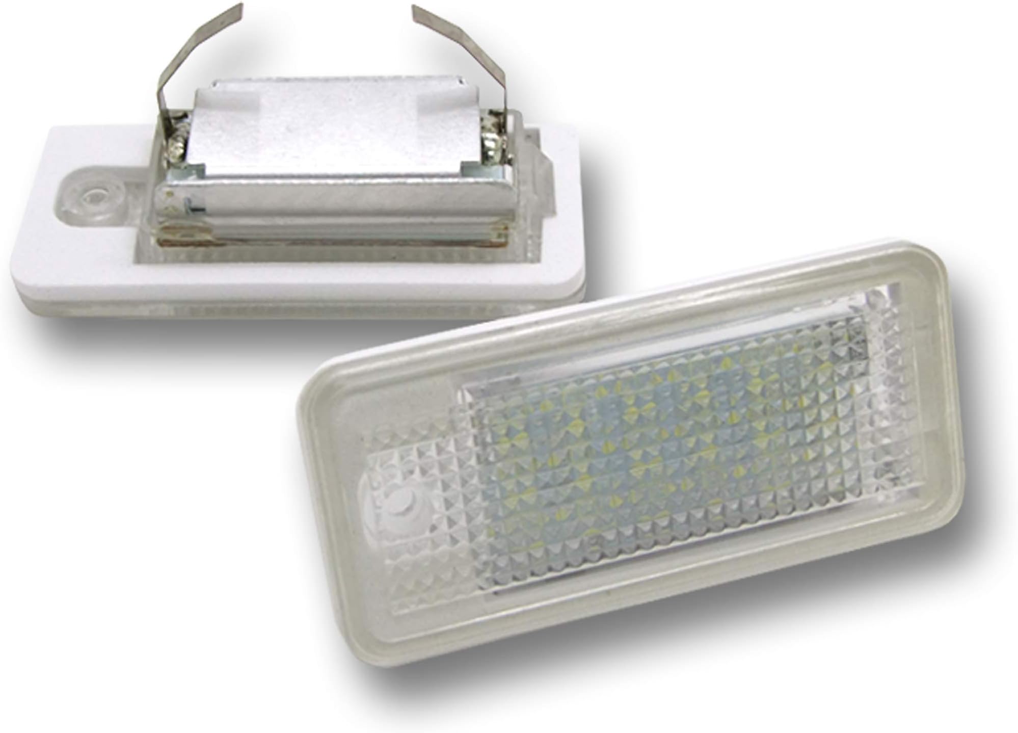 TONGLIWEI Replacement Led License Plate Light Lamp for Audi A3 S3 A4 S4 A5 S5 A6 S6 A8 S8 Q7 Pack of 2