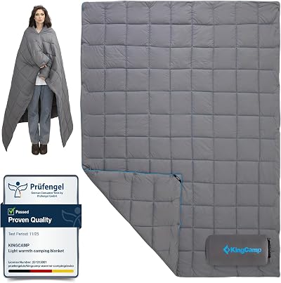 KingCamp Camping Blanket Lightweight Outdoor Travel Blanket Warm