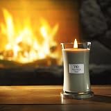 WoodWick Large Candle Fireside Wood Wick Gift for Women view 4